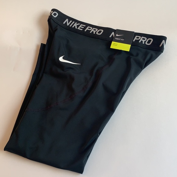 Nike Pro TIGHT Coolant Training Leggings 3/4 Length Dri-Fit Girls Large 09B35 - Picture 3 of 10